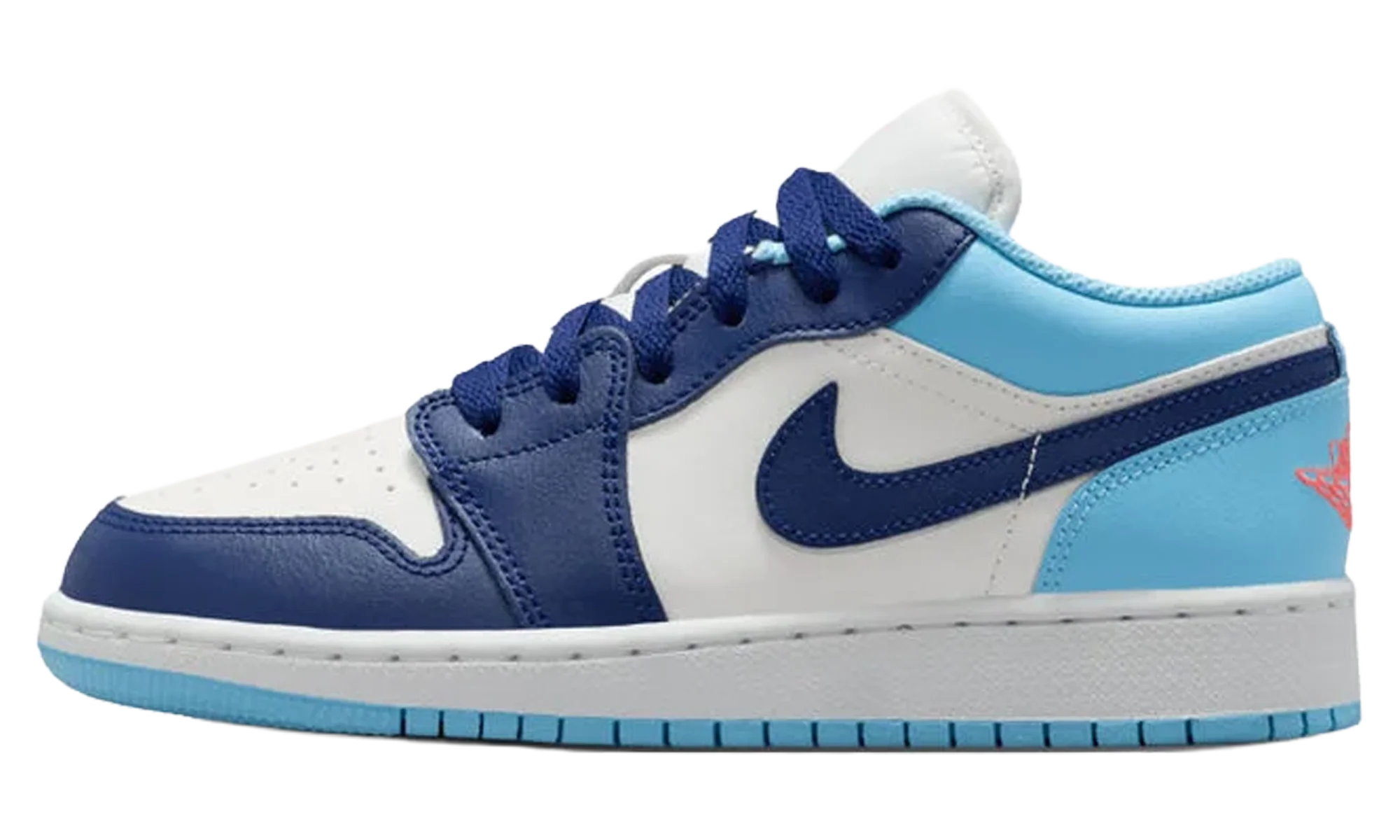 Air Jordan 1 Low GS "Sail Blue Chill" 553560 149