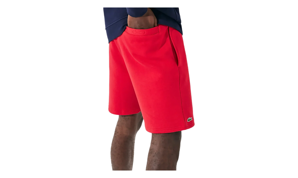Organic Brushed Fleece Shorts "Red" GH2136 240
