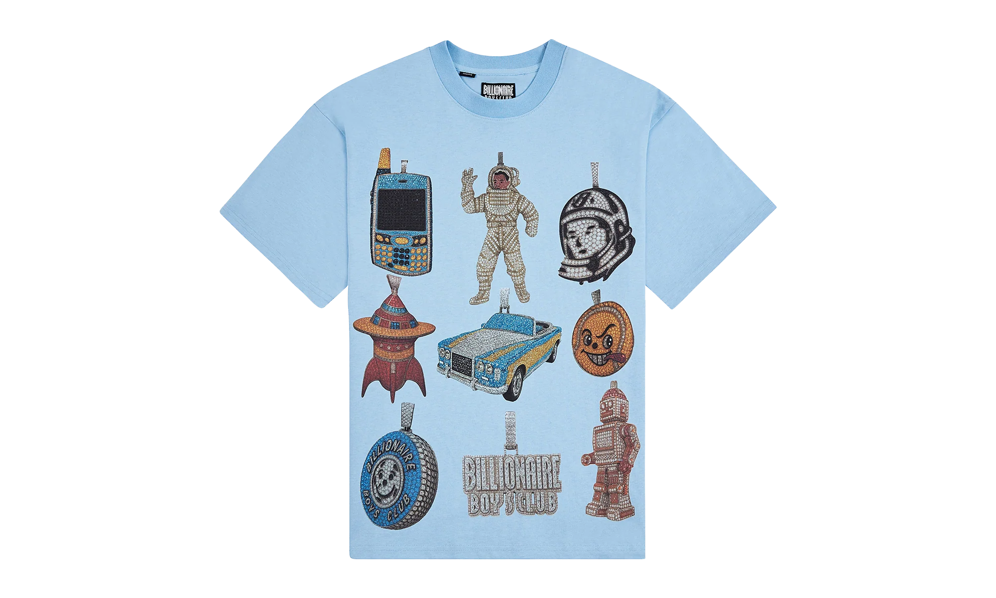 Icy Graphic T-Shirt "Blue Bell" 861 2315 BLUE