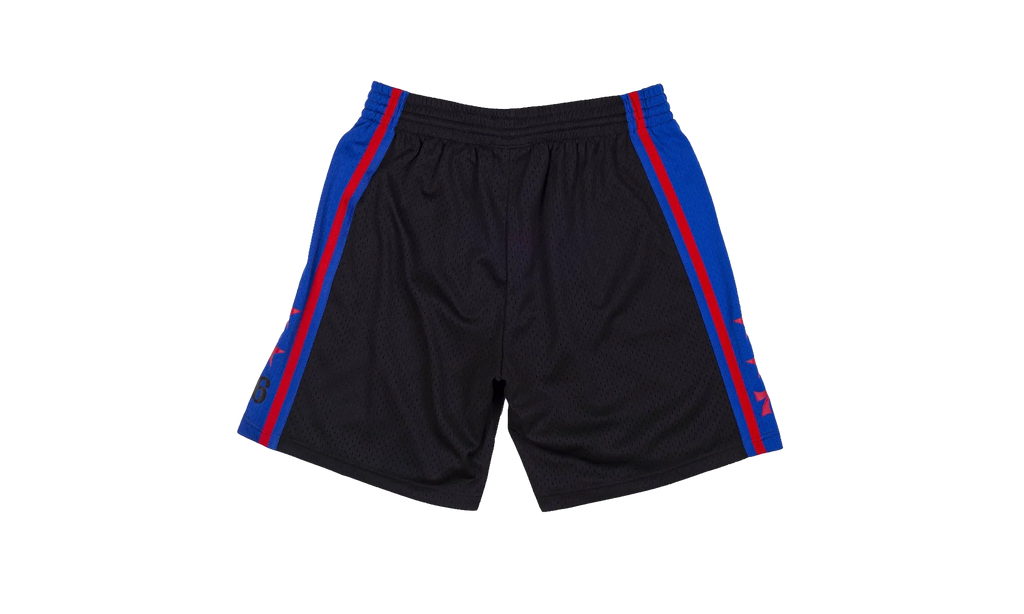 NBA Reload Swingman Shorts "1976 Philadelphia 76ers - Black" SMSHCP19301 P76BLCK76