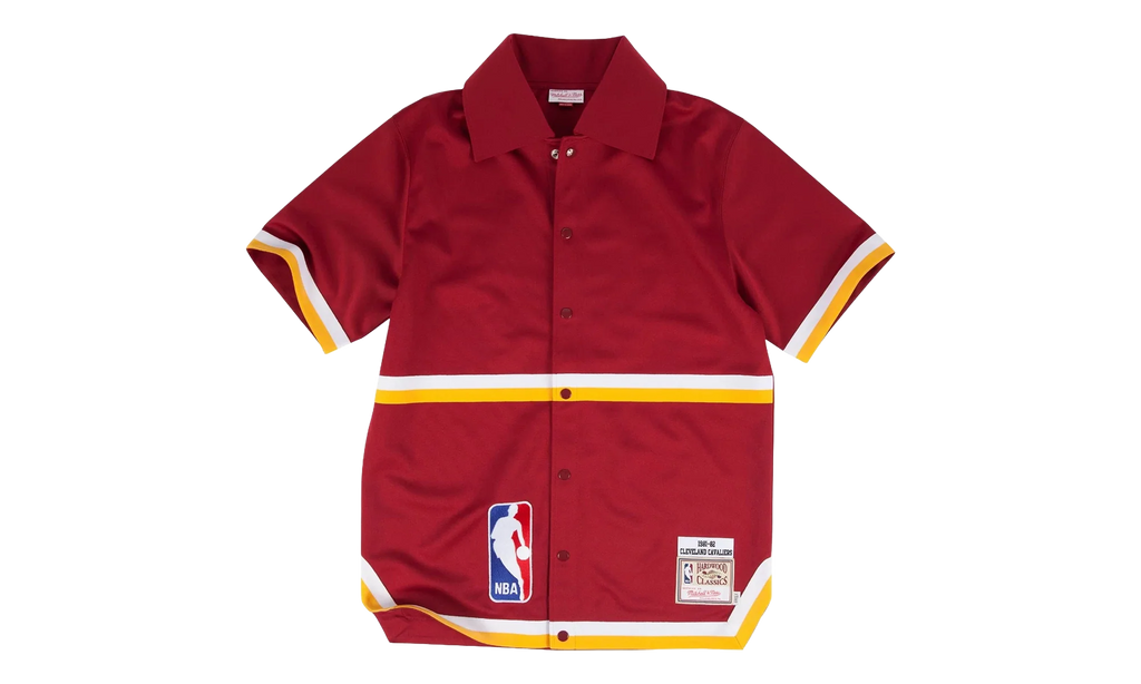 NBA Authentic Shooting Shirt "1981 Cleveland Cavaliers - Burgundy" 735732781CCA