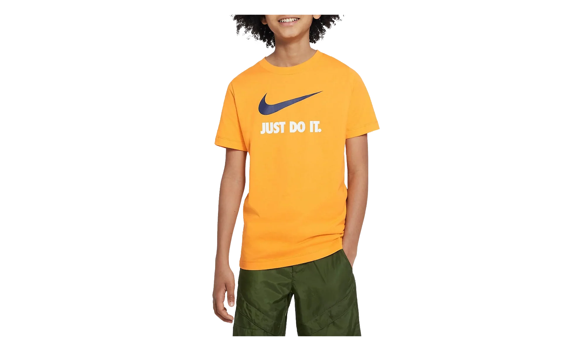 Just Do It T-Shirt GS "Orange" AR5249 836