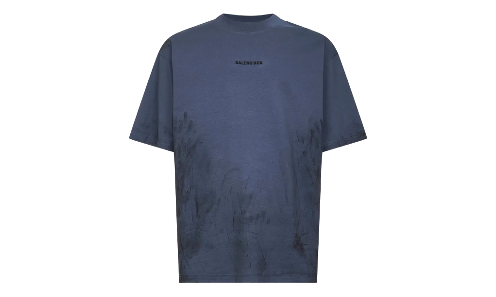 Medium Fit T-Shirt "Faded Dark Blue / Black" 764235 TTVF9 3364