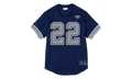 NFL Name & Number Mesh Crew Neck Shirt "Dallas Cowboys - Navy" NNMPMG18061 DCONAVY94ESM