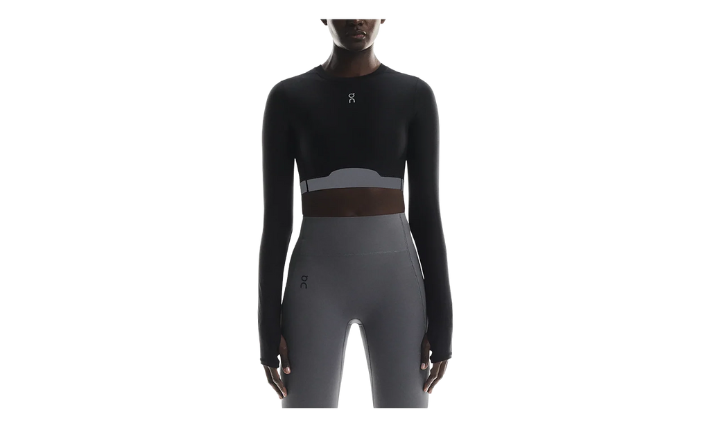Train Long Sleeve Crop WMNS "Black" 1WF10220553