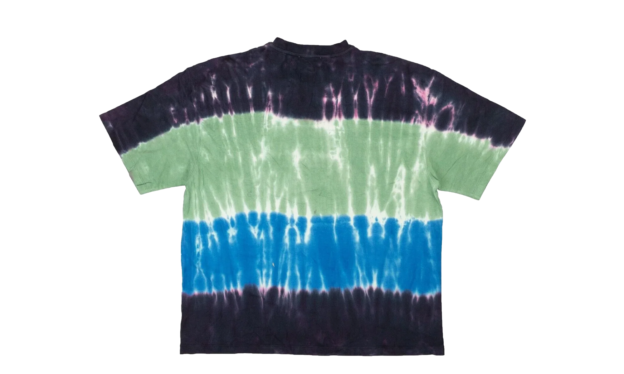 S/S Unisex Tie Dye Box Logo Tee "Clementine" 95 OCY 1088