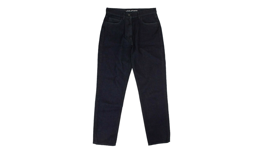 Five Pocket Denim Cropped Jeans "Blue" 82NGG AP