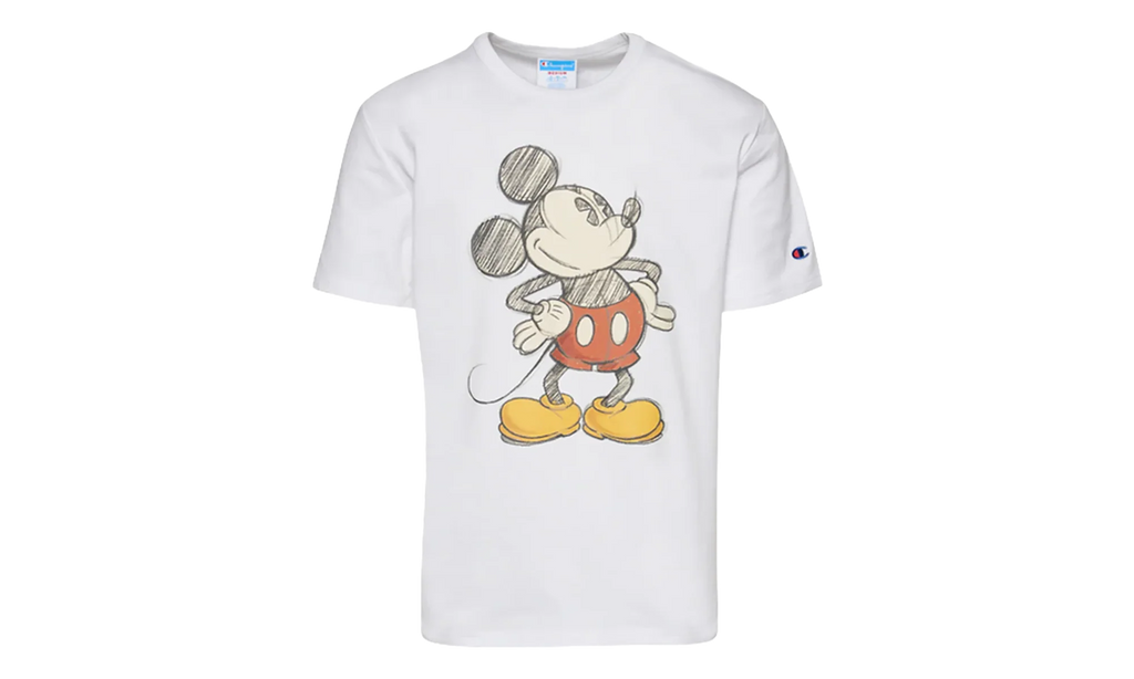Disney's Mickey & Friends Heritage T-Shirt "Posing Mickey - White" T1919G 592166045