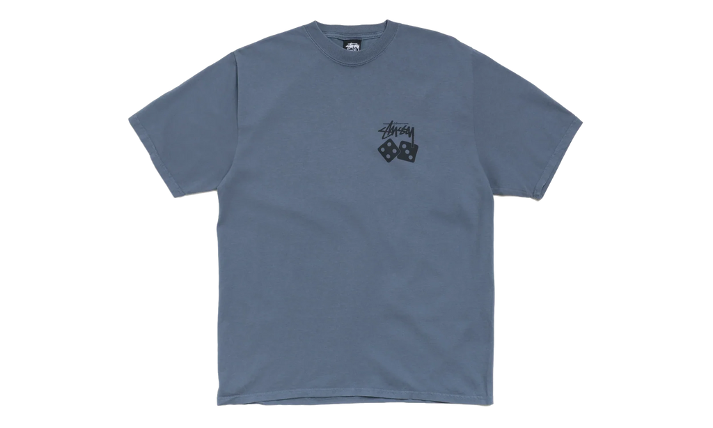 Dice Pigment Dyed Tee "Navy" STUS381