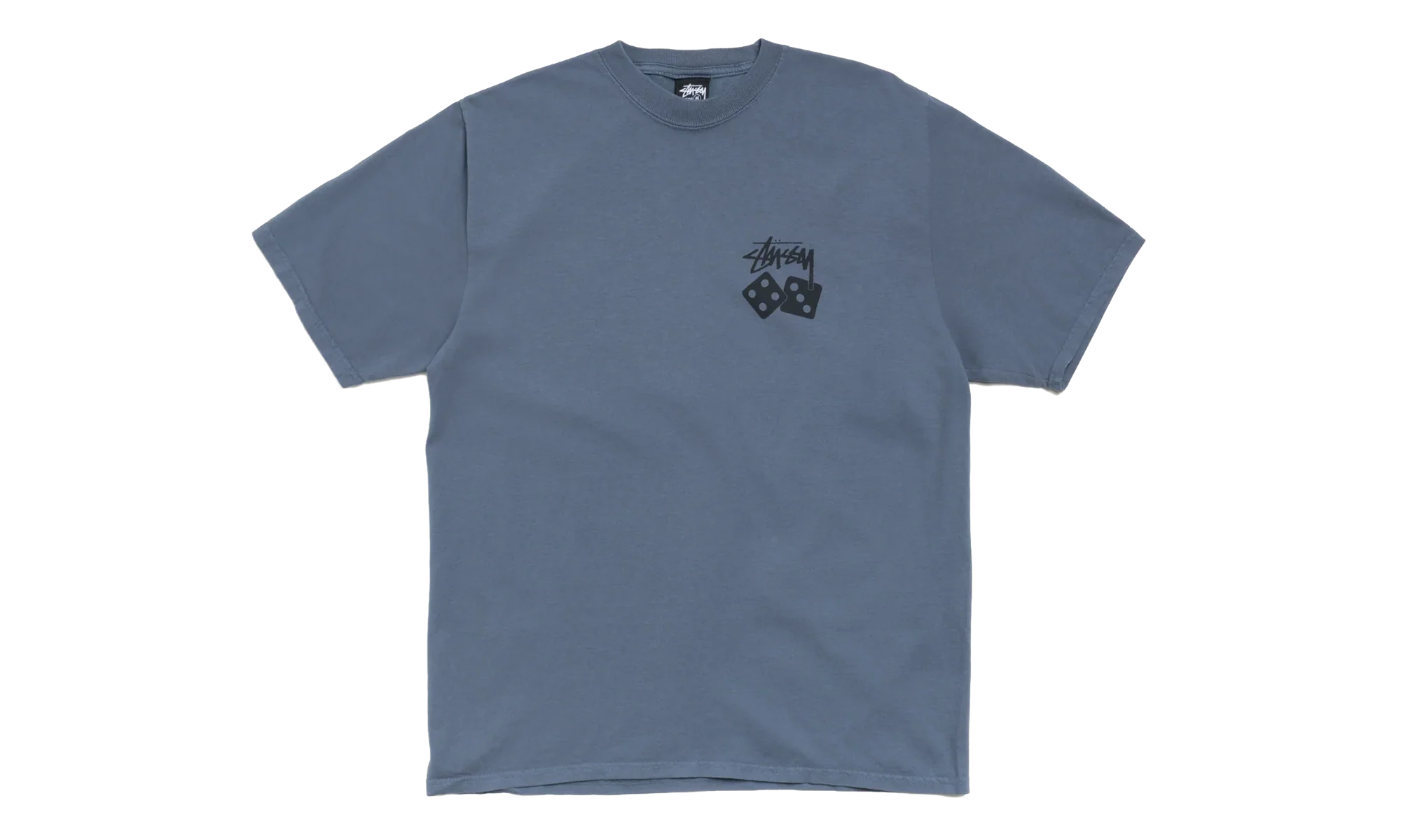 Dice Pigment Dyed Tee "Navy" STUS381