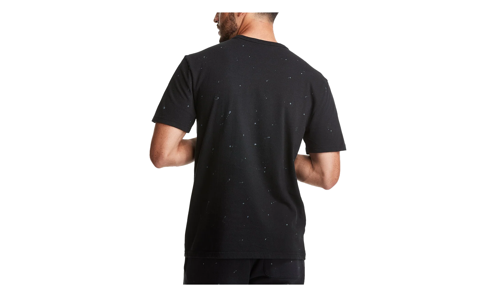 C-Life Heritage Paint Splatter T-Shirt "Black" T25969 549967 A82C