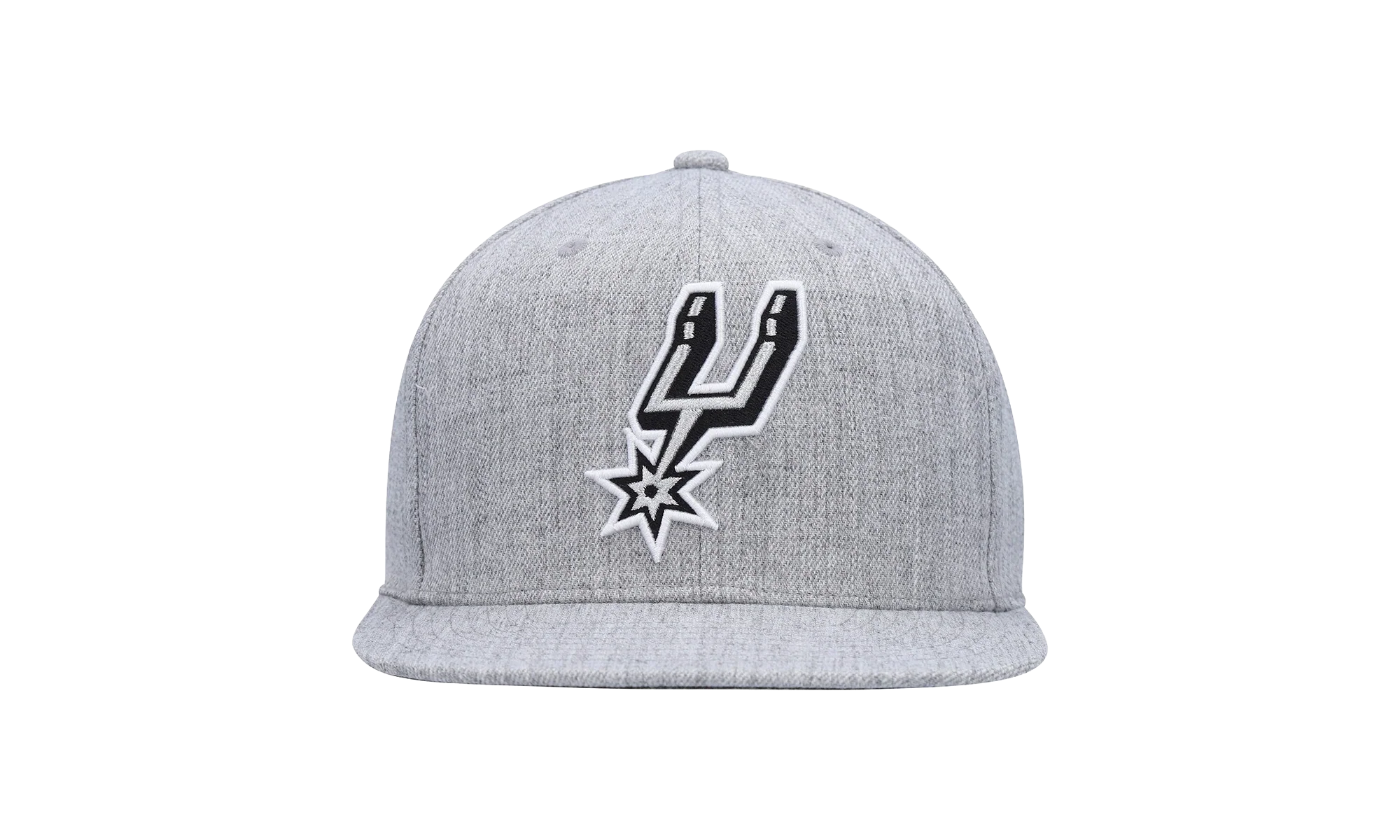 NBA Team Heather 2.0 Snapback Cap "San Antonio Spurs - Grey Heather" HHSS3272 SASYYPPPGYHT