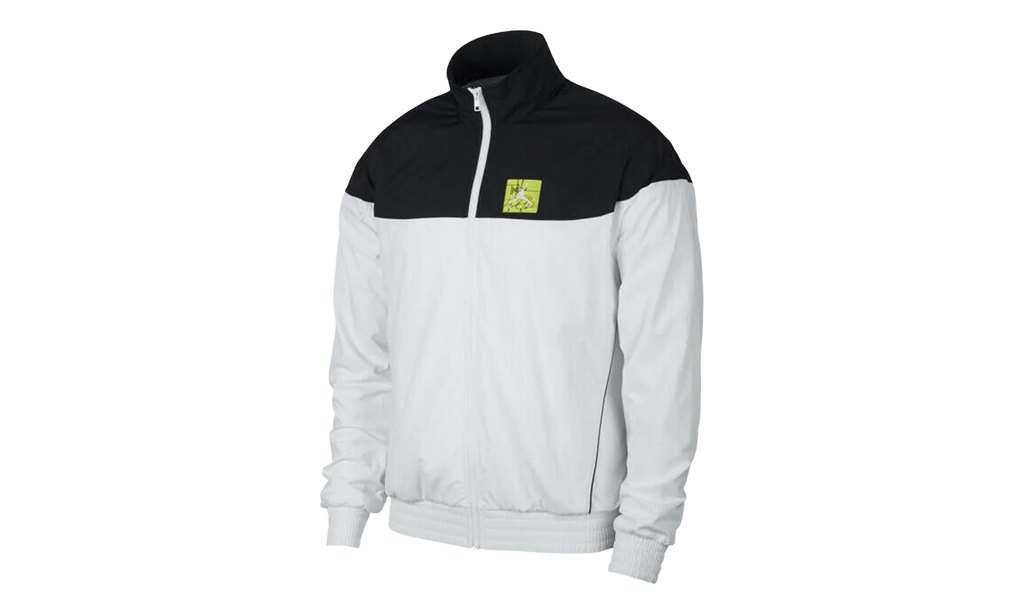 Air Jordan Tinker Legacy Windbreaker Jacket "White / Black" BQ0295 010