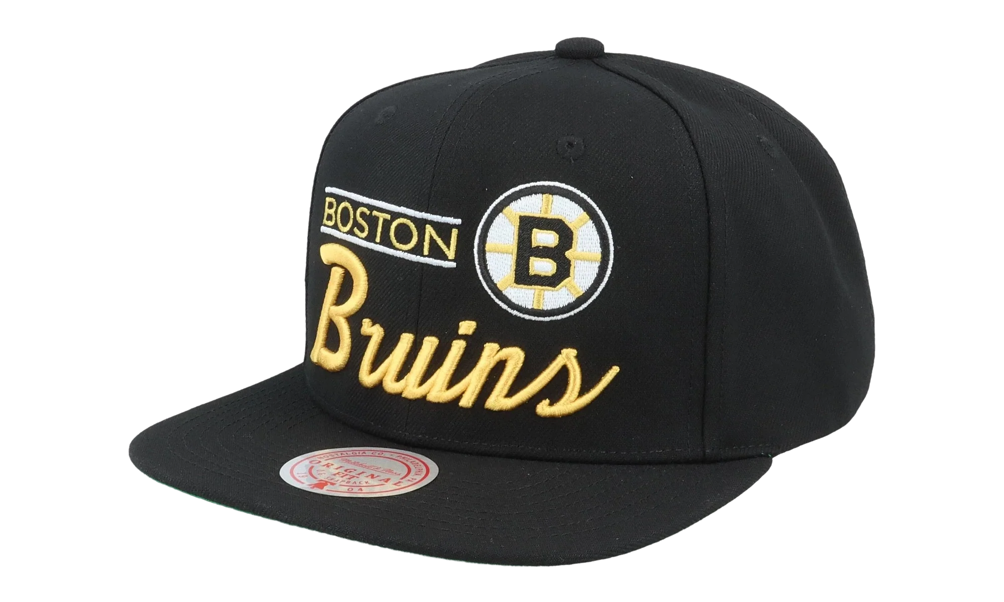NHL Retro Lock Up Snapback Cap "Boston Bruins - Black" 6HSSLD21213 BBNBLCK