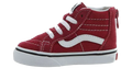Sk8-Hi Zip TD "Red White" VN0A32R3QR2