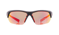 Skylon Ace Rectangular Sunglasses "Black Red Mirror" FQ4684 010