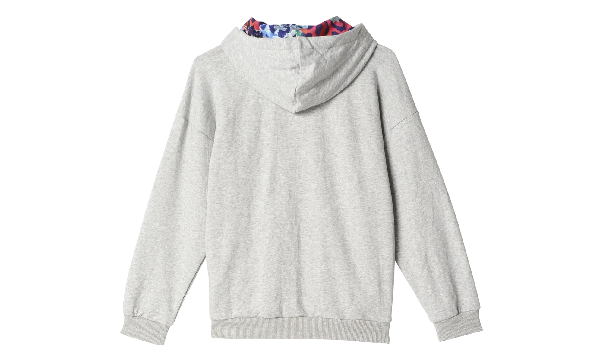 Originals S Rose Hoodie GS "Grey Heather / Multicolor / Fresh Pink" S96103