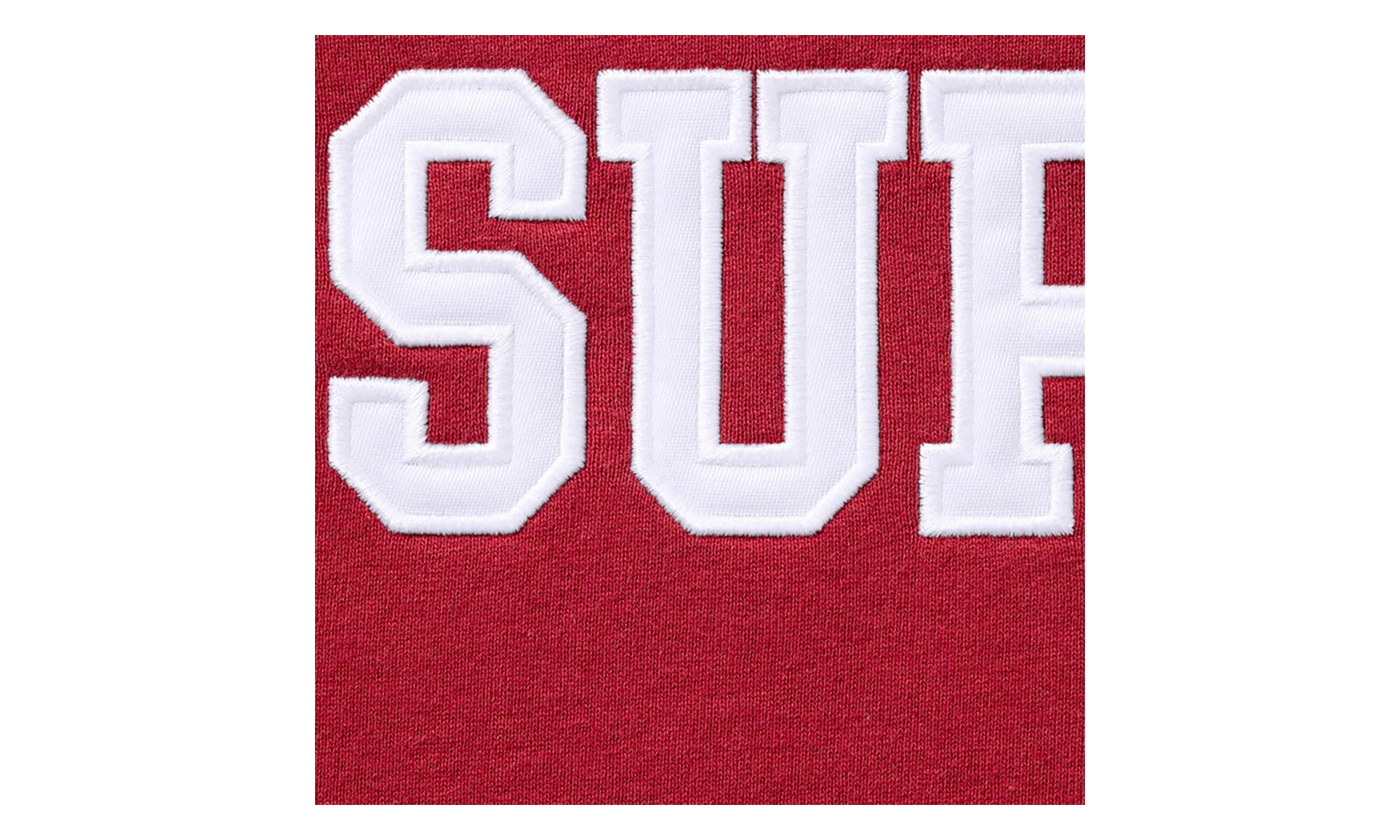 Shop Flag Half Zip Pullover "SS26 - Dark Red - Tokyo" SU27013
