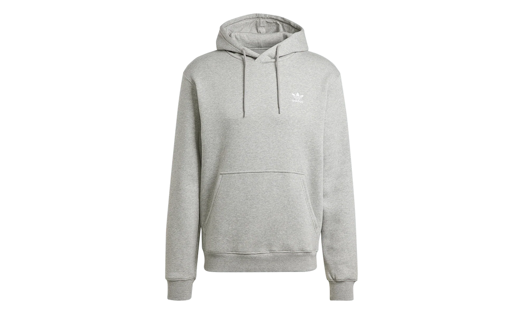 Trefoil Essentials Hoodie "Medium Grey Heather" IM4525
