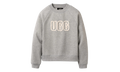 Logo Crewneck Sweatshirt WMNS "Grey Heather" 1171477 GRHE
