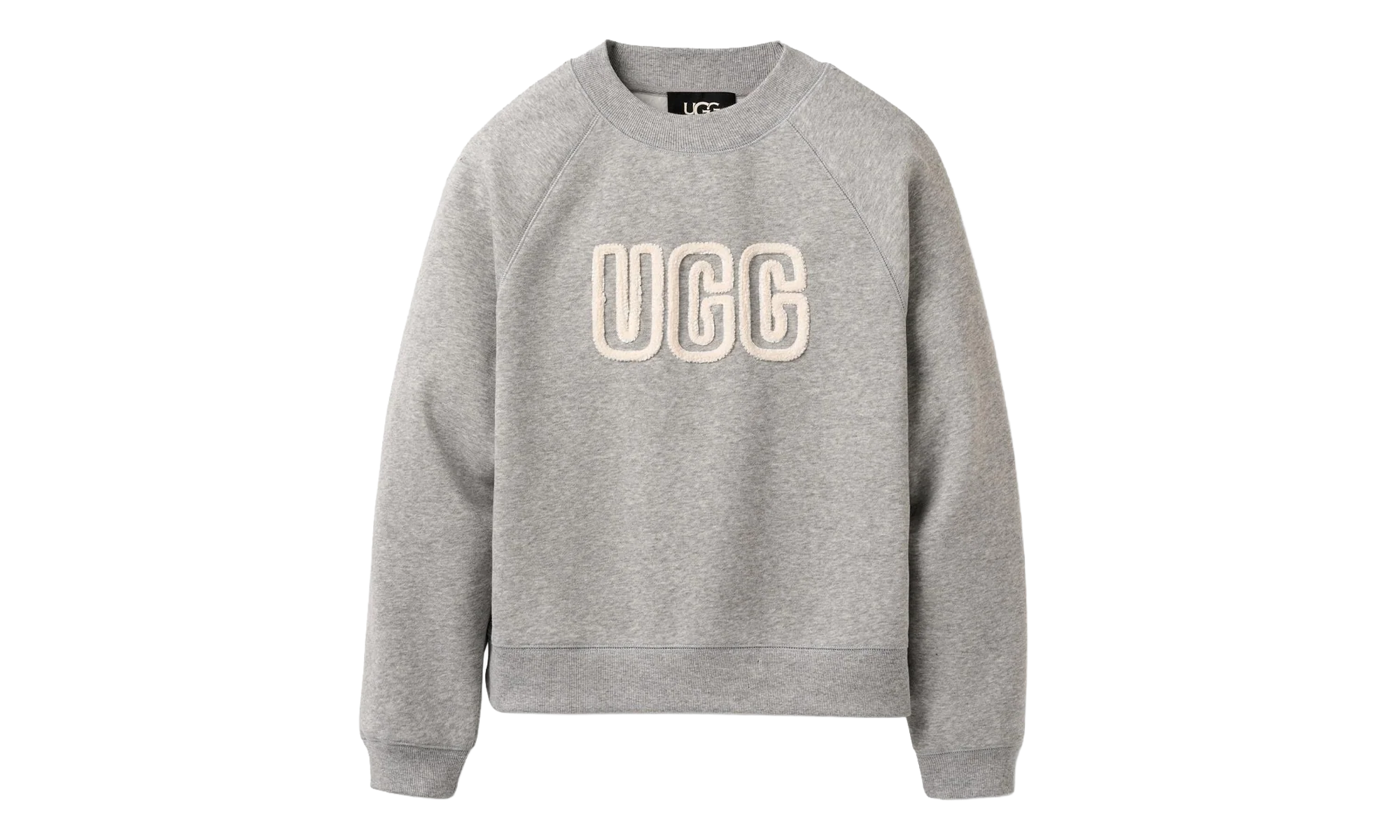 Logo Crewneck Sweatshirt WMNS "Grey Heather" 1171477 GRHE