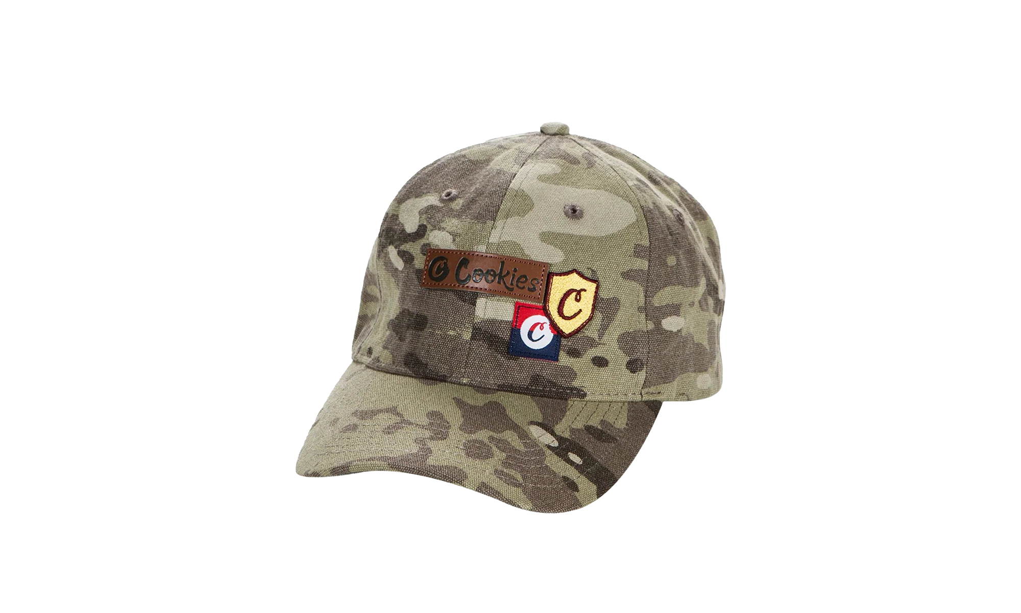 Backcountry Cotton Canvas Patchwork Dad Hat "Tan" 1546X4315 TAC