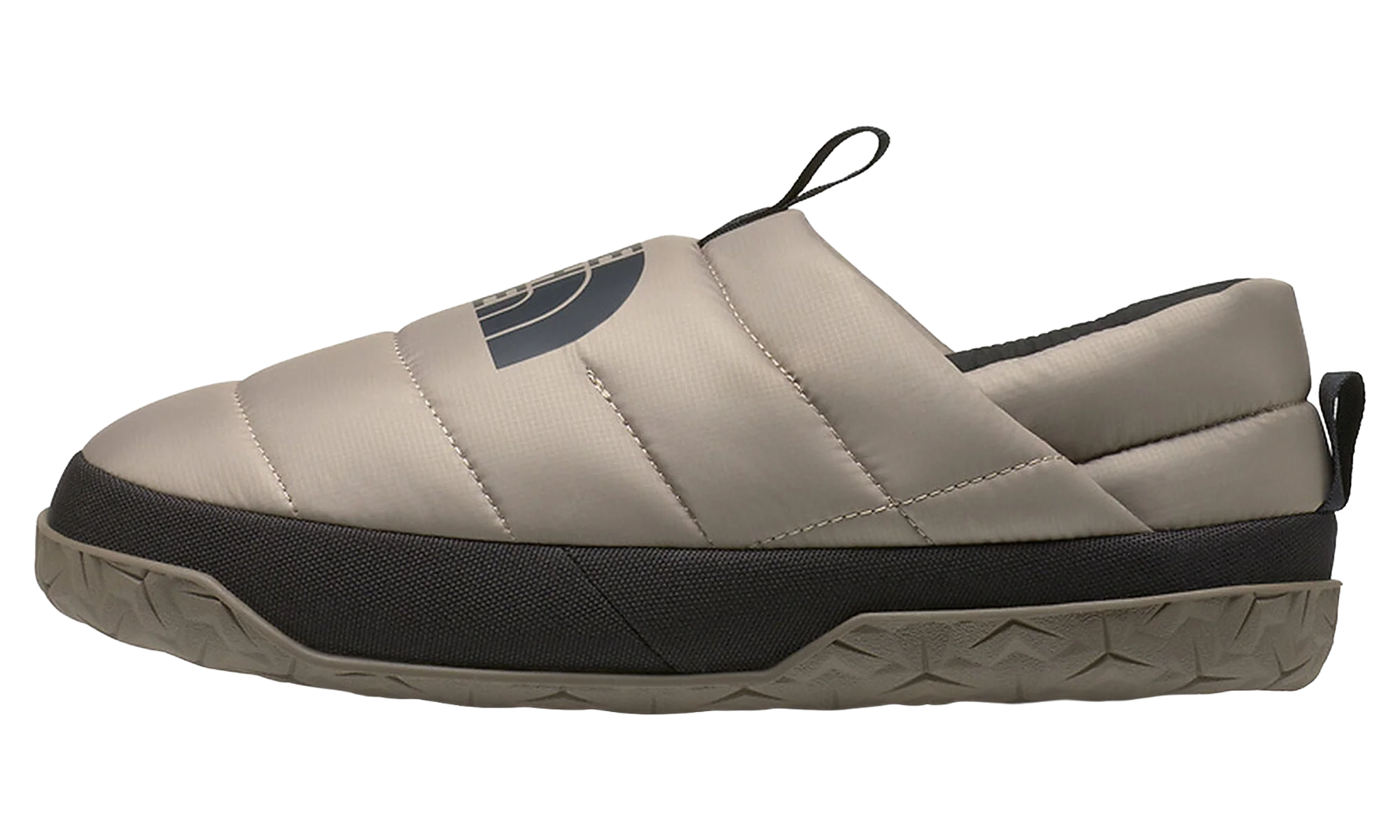 Nuptse Mules "Mushroom Grey / Mocha Brown" NF0A5G2FC89