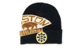 NHL Vintage Cricket Knit Beanie "Boston Bruins - Black" HCFK7268 BBNYYPPPBLCK