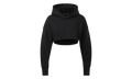Cardi B Crop Sweatshirt WMNS "Black / Red" H48417