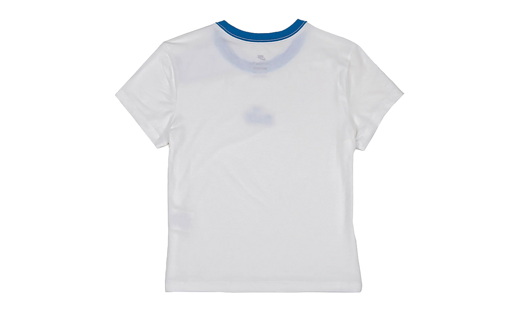 Sportswear Chill Knit Slim Cropped T-Shirt WMNS "White Light Photo Blue" HF8819 100