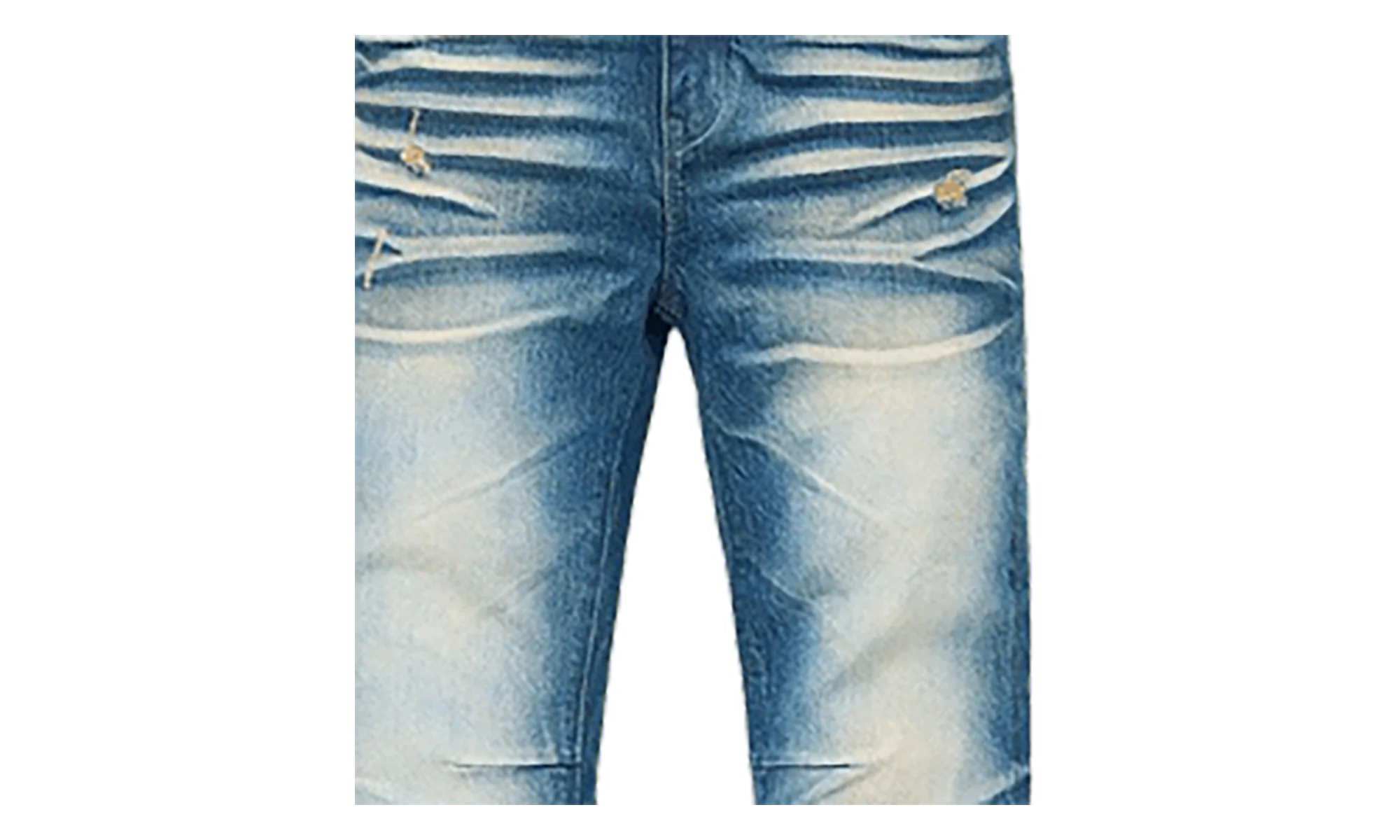 Clayton Stacked Jeans "Medium Blue" MLFQD1067 B1182STMDB