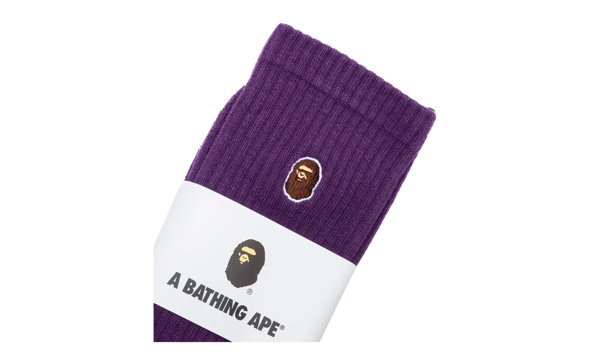 Ape Head Socks "Purple" 001SOK201001M PURPLE