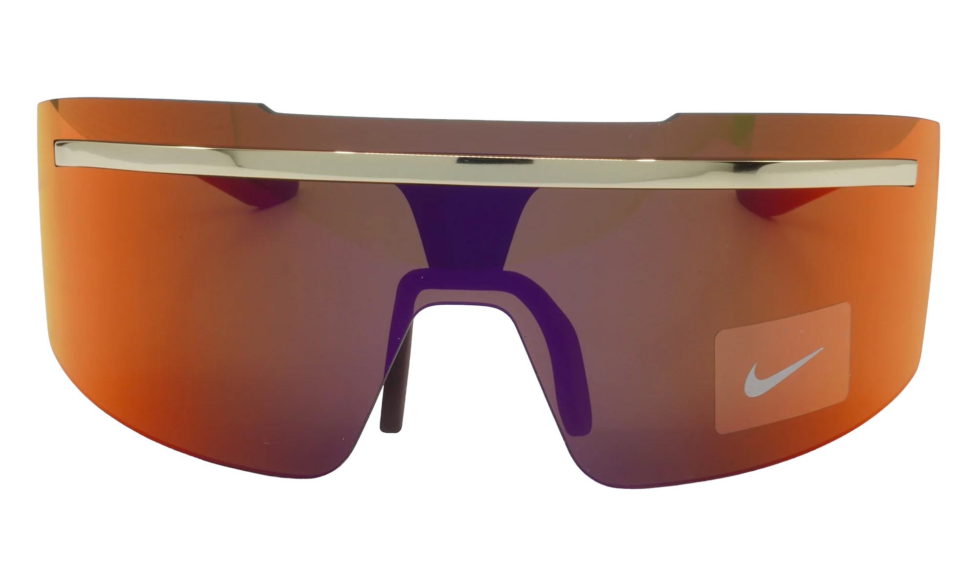 Echo Shield M Sunglasses "Gold / Crimson Mirror" FD1884 750