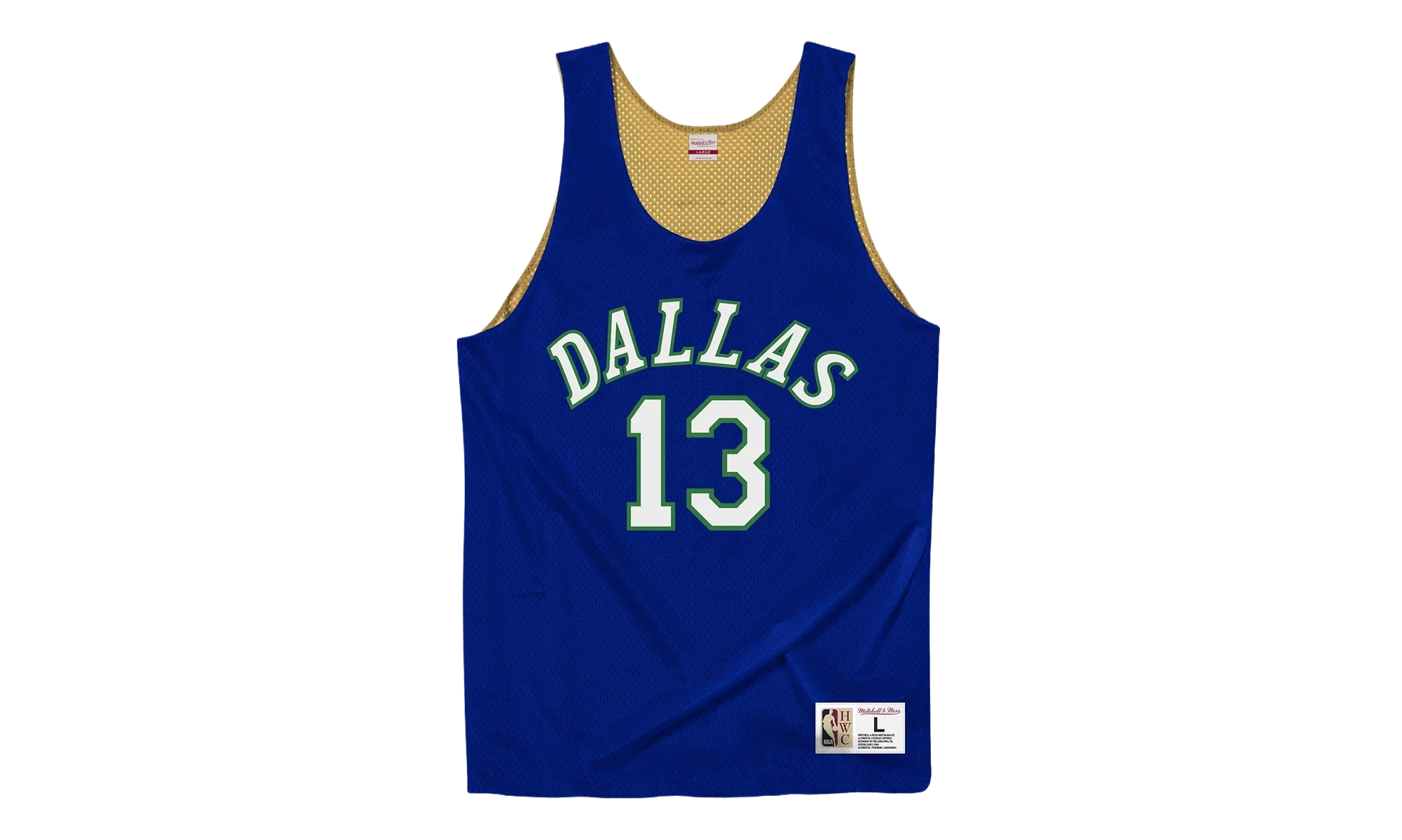 NBA Reversible Mesh Tank "2003 Dallas Mavericks Steve Nash" MSRVMI19003 DMARYGD03SNA
