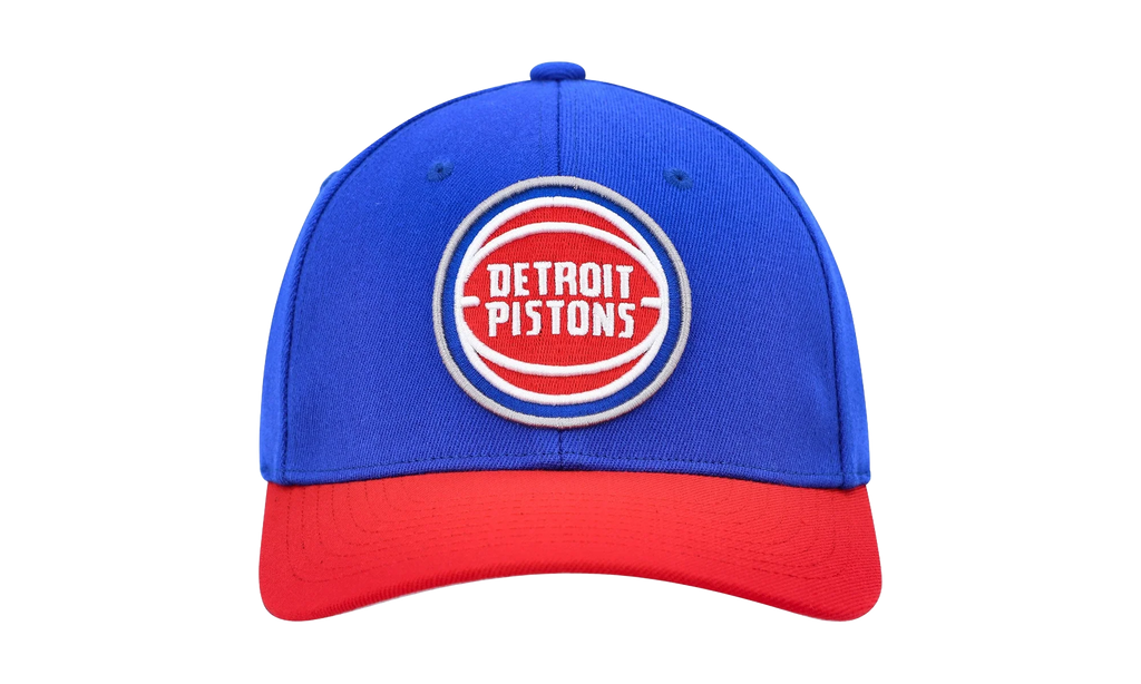 NBA Team 2 Tone 2.0 Stretch Snapback Cap "Detroit Pistons - Royal / Red" HHSS3265 DPIYYPPPRYRD