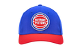 NBA Team 2 Tone 2.0 Stretch Snapback Cap "Detroit Pistons - Royal / Red" HHSS3265 DPIYYPPPRYRD