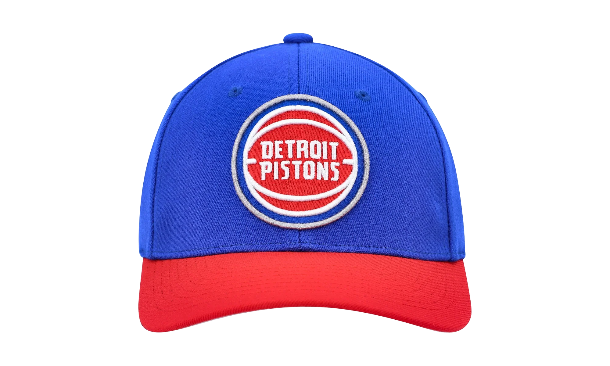 NBA Team 2 Tone 2.0 Stretch Snapback Cap "Detroit Pistons - Royal / Red" HHSS3265 DPIYYPPPRYRD