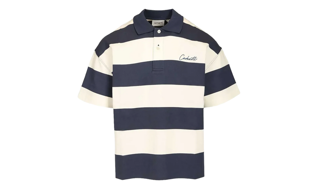 Delray Stripe Polo Shirt "Blue" I036187 3LE XX
