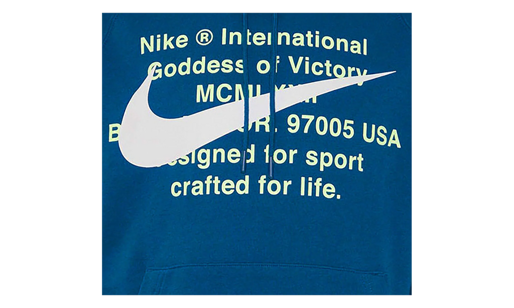 Swoosh French Terry Hoodie "Blue" CJ4863 499