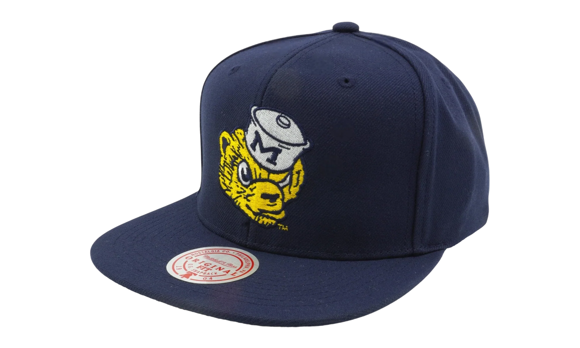 NCAA Team Ground Snapback Cap "Michigan Wolverines - Navy" 6HSSLR22448 UMINAVY