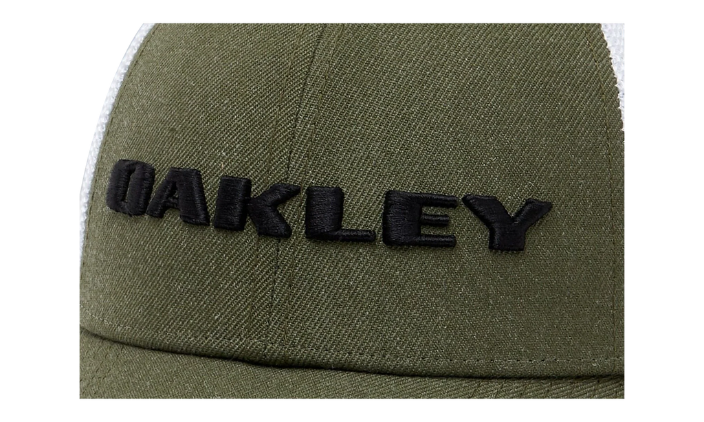 9FORTY OAKLEY x New Era Heather Fitted Hat "Dark Brush" 911523 86V
