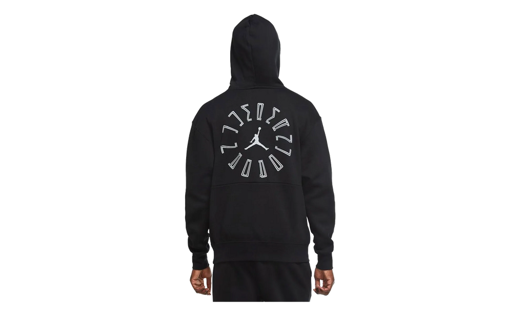 Air Jordan AJ11 Graphic Hoodie "Black / Reflective Silver'" DD0386 010