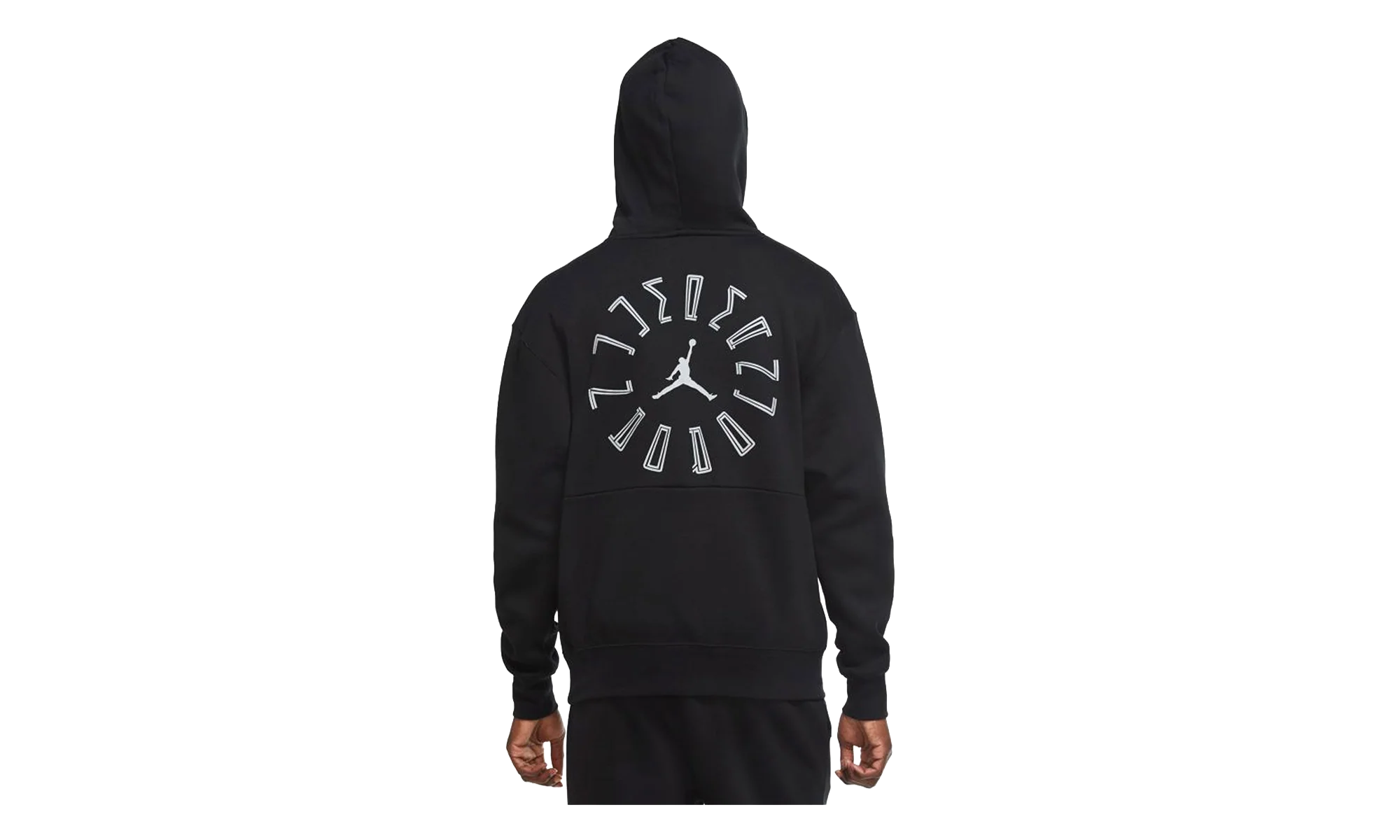 Air Jordan AJ11 Graphic Hoodie "Black / Reflective Silver'" DD0386 010