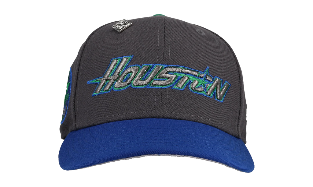 59FIFTY Houston Astros 35 years Fitted Hat "Graphite / Blue / Pewter Metallic" 123451299929