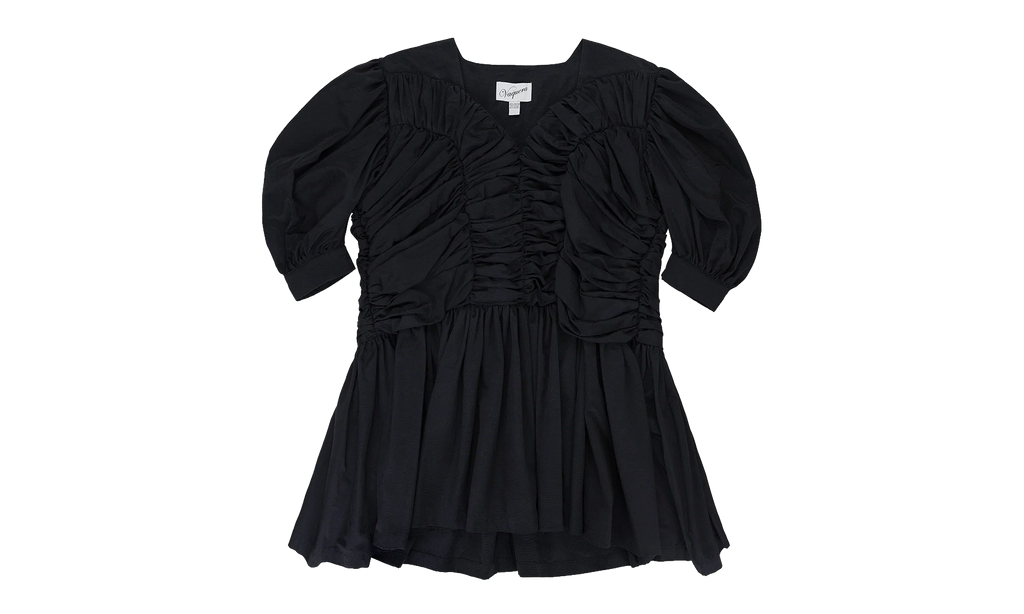 Ruched Formal Dress WMNS "Black" VAQFW19DR03