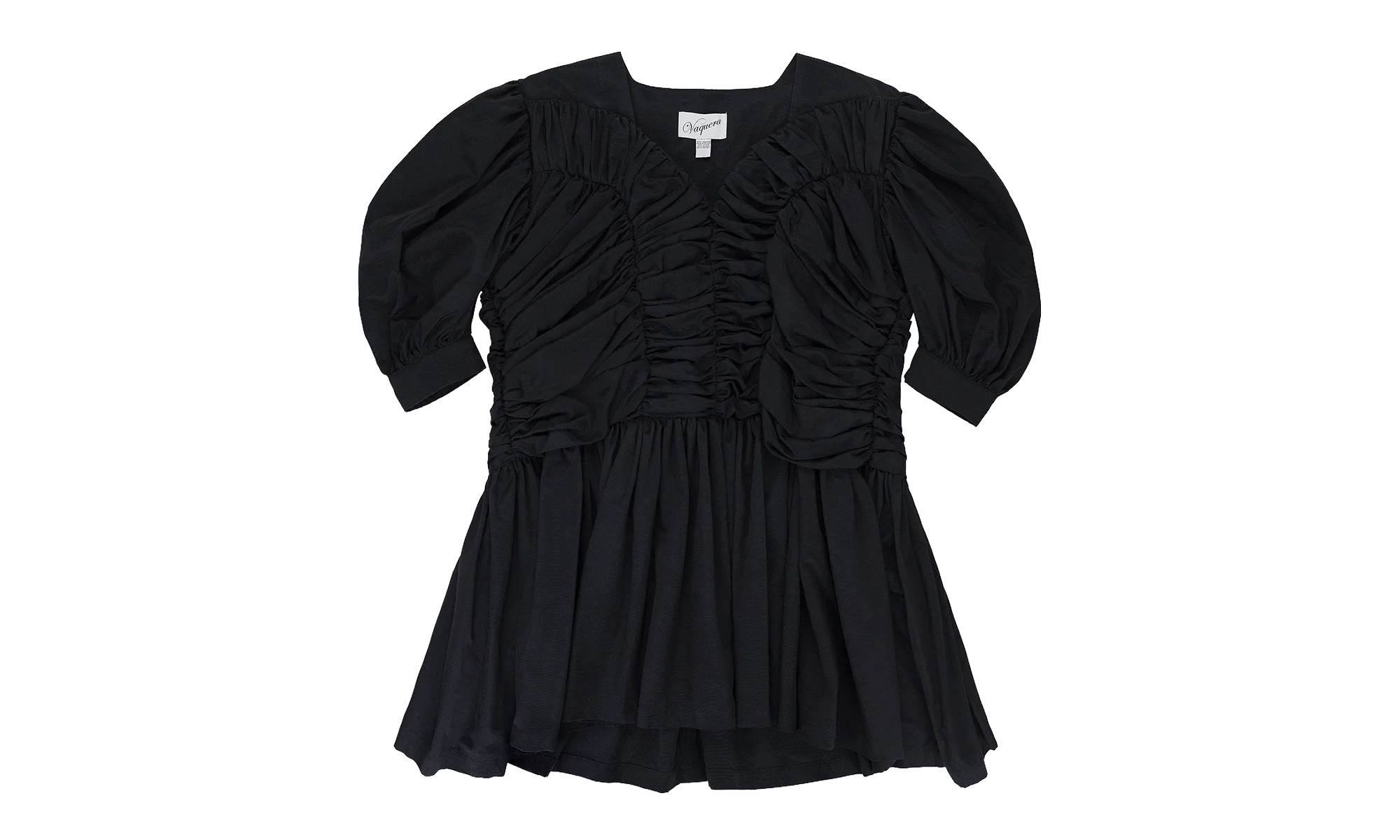 Ruched Formal Dress WMNS "Black" VAQFW19DR03