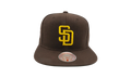 MLB League Patch Snapback Cap "San Diego Padres - Brown" HHSS6745 SDPYYPPPBROW