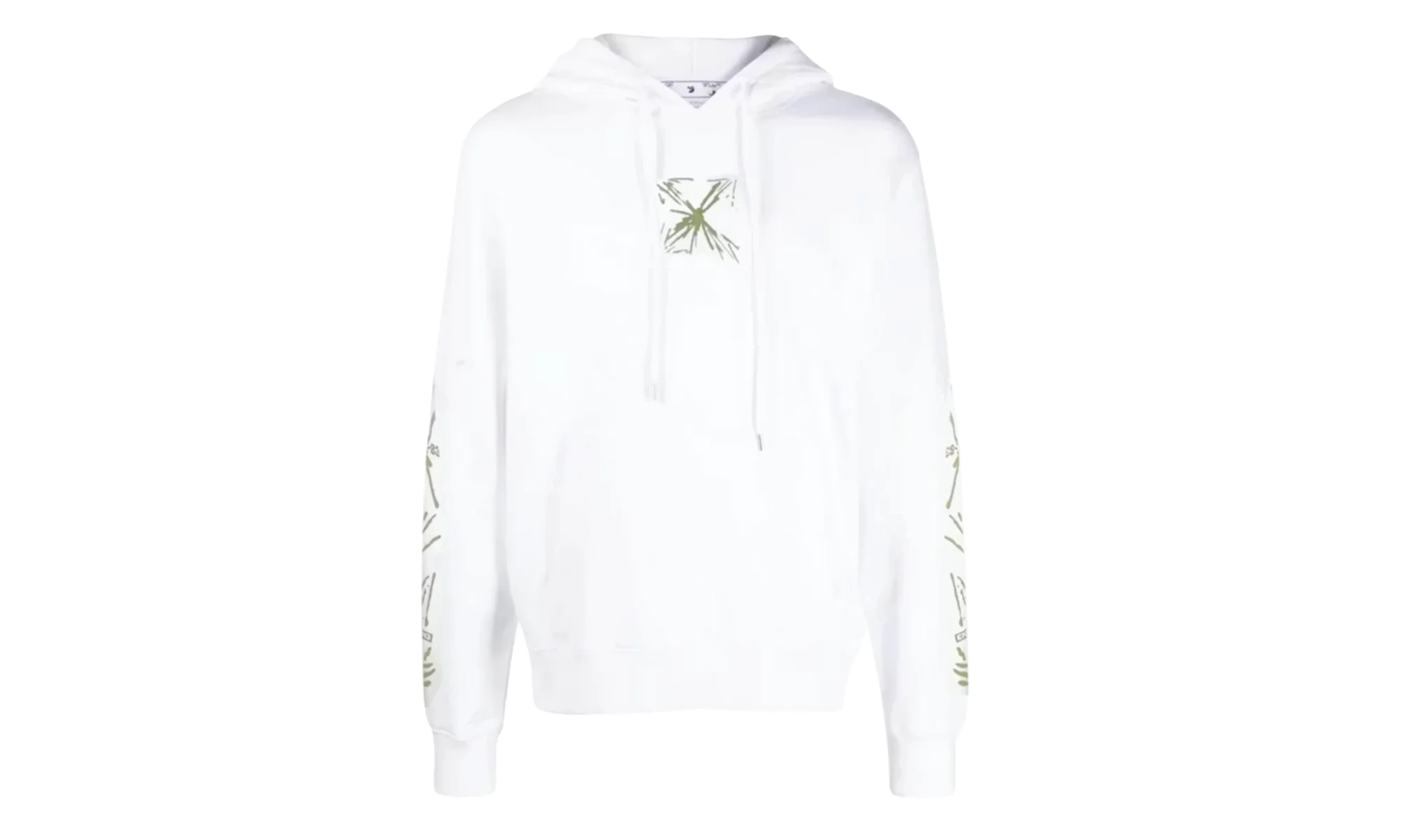 Splash Arrow Skate Hoodie "White" OMBB085S23FLE0020117