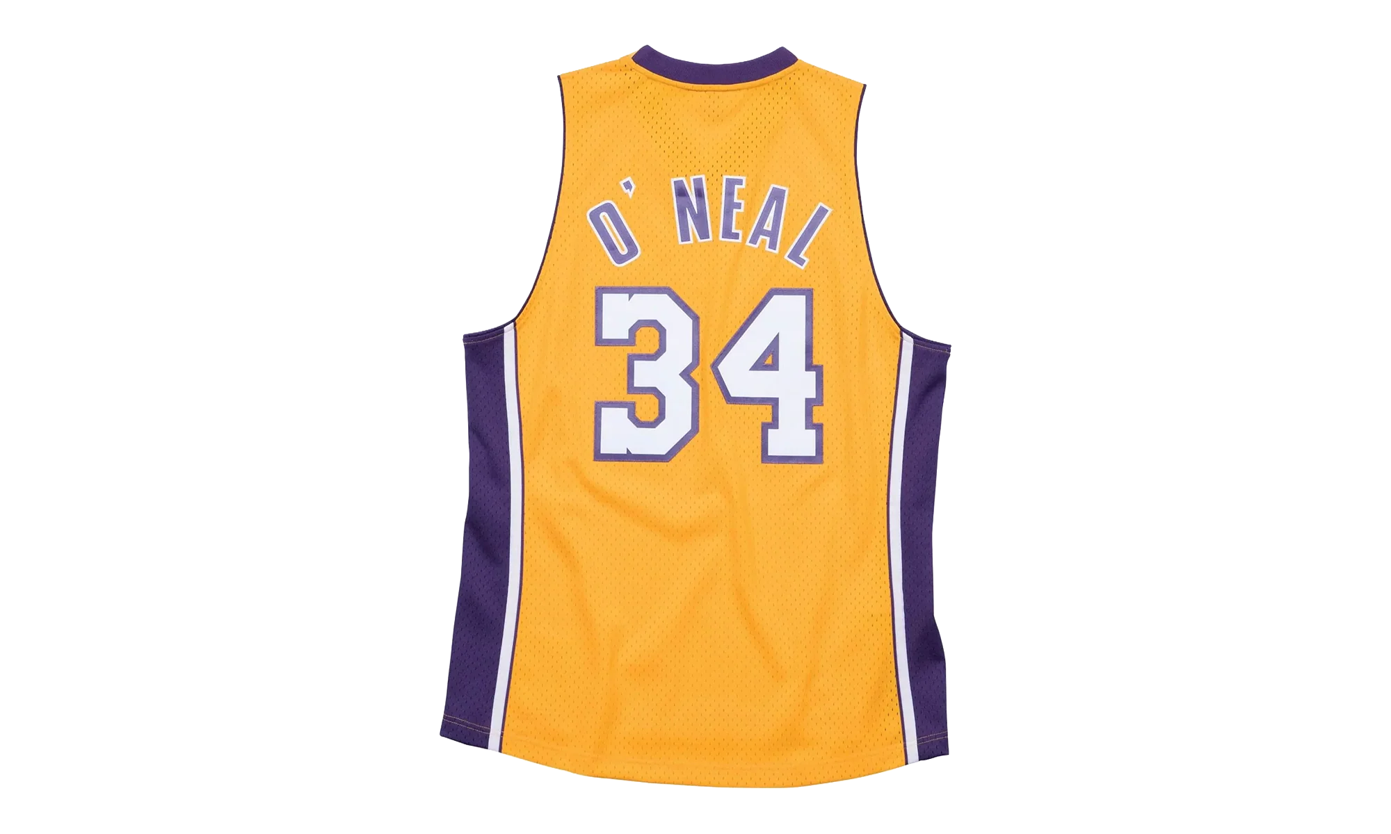 NBA Shaquille O’Neal Swingman Home Jersey "1999 Los Angeles Lakers - Gold" SMJYGS18179 LALLTGD99SON