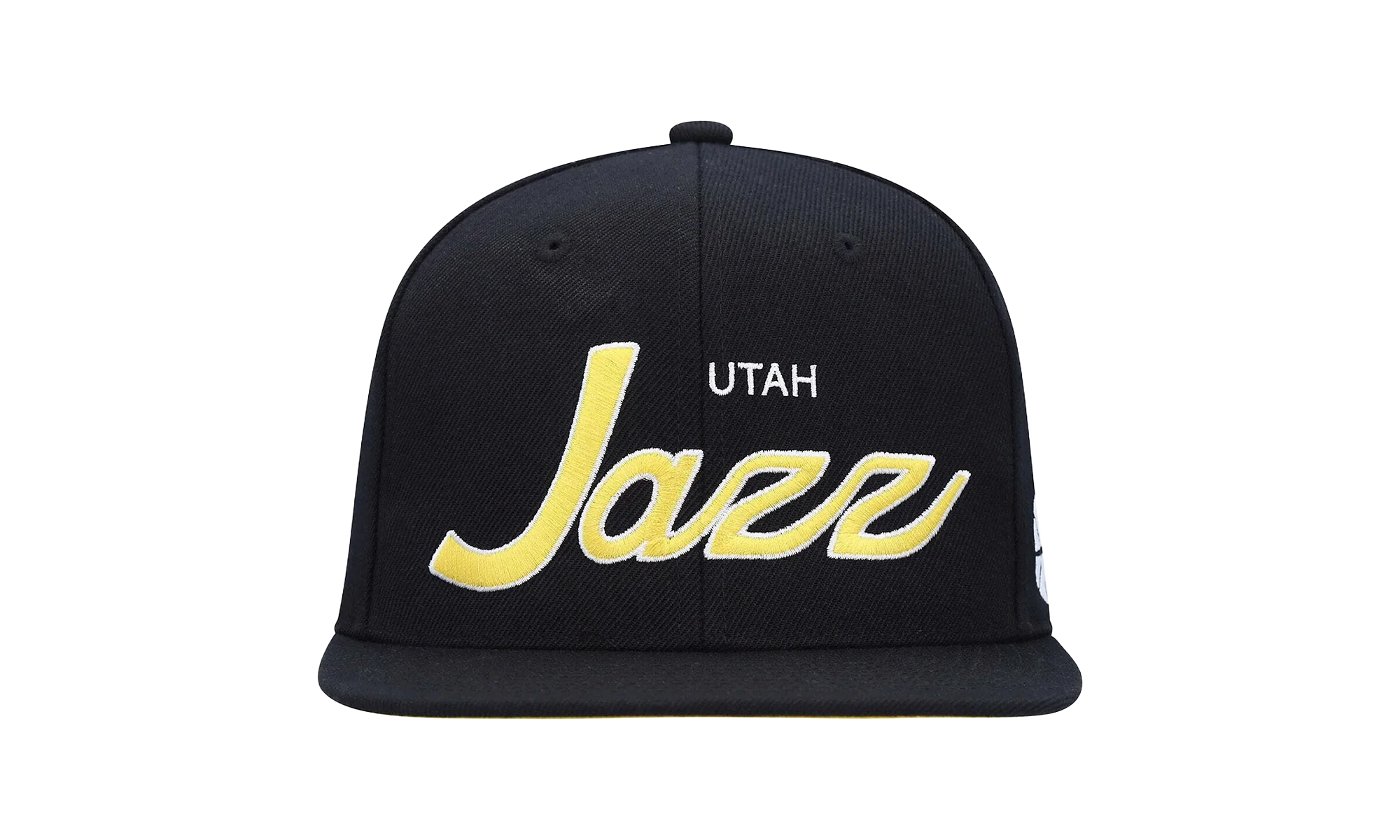 NBA Team Script 2.0 Snapback Cap "Utah Jazz – Black / Yellow" HHSS3280 UJAYYPPPBKYW